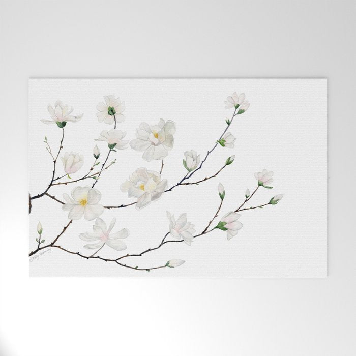 Magnolias  Welcome Mat Gallery Image 1