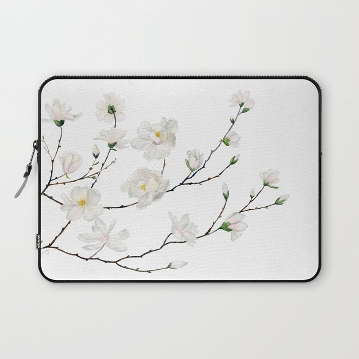 Magnolias  Laptop Sleeve Gallery Image 1