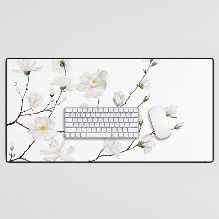 Magnolias  Desk Mat Gallery Image 1