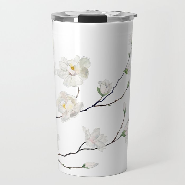 Magnolias  Travel Mug