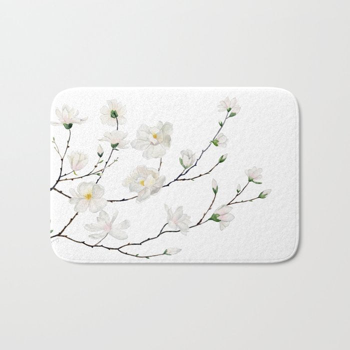 Magnolias  Bath Mat Gallery Image 1