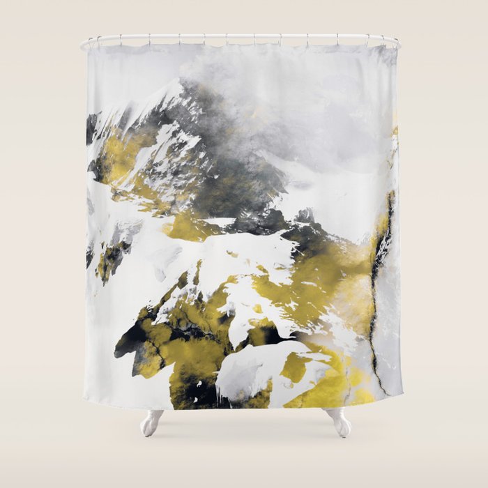 Mountain 3 Shower Curtain Gallery Image 1
