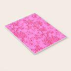 Hot Pink Y2K Grasmere Garden Vintage Modern Floral Botanical Pattern  Notebook Gallery Image 3