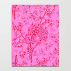 Hot Pink Y2K Grasmere Garden Vintage Modern Floral Botanical Pattern  Notebook Gallery Image 4