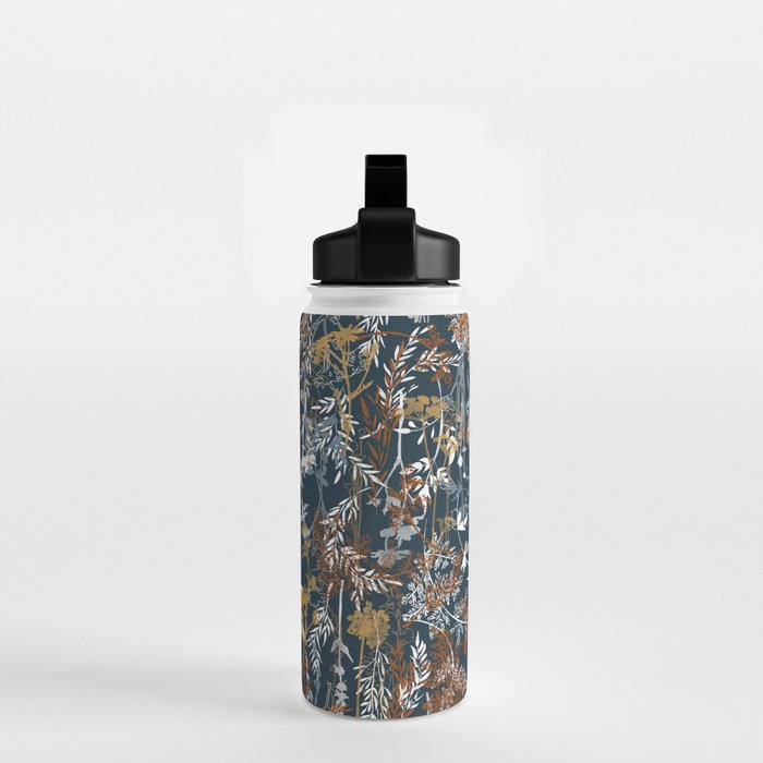 Abstract Forest Night A Water Bottle Gallery Image 2