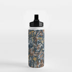 Abstract Forest Night A Water Bottle Gallery Image 2
