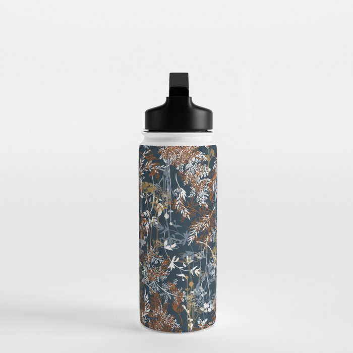 Abstract Forest Night A Water Bottle Gallery Image 3