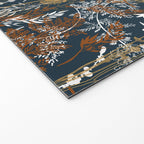 Abstract Forest Night A Welcome Mat Gallery Image 2