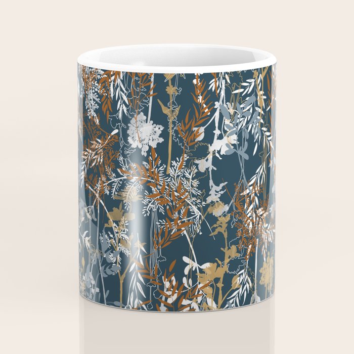 Abstract Forest Night A Coffee Mug Gallery Image 4