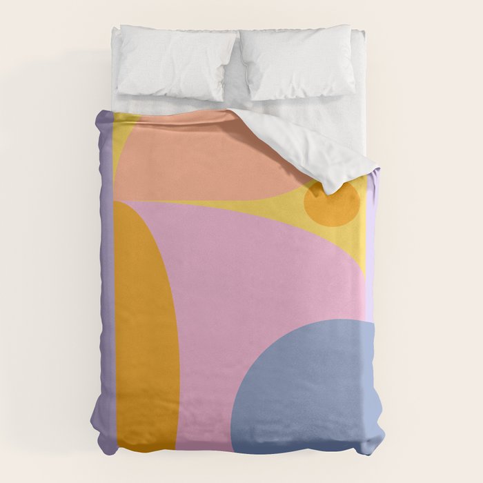 Pink and Lavender 01 Duvet Cover Gallery Image 6