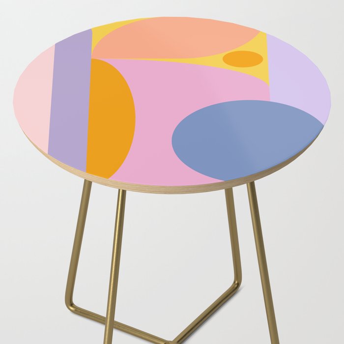 Pink and Lavender 01 Side Table Gallery Image 2