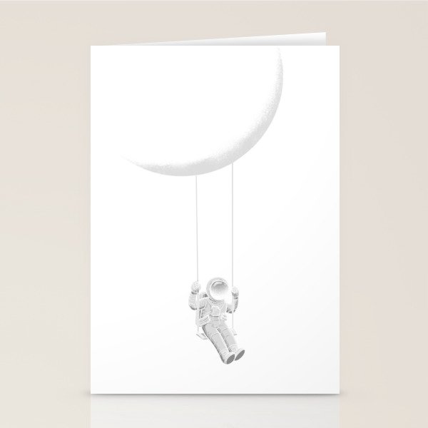 Moon Swing Stationery Card Gallery Image 2
