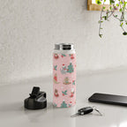 Christmas Festive Cute Holiday Kittens Water Bottle Gallery Image 4