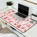Christmas Festive Cute Holiday Kittens Desk Mat Gallery Image 2