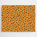 Funky cheetah animal print Jigsaw Puzzle Gallery Image 1