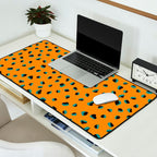 Funky cheetah animal print Desk Mat Gallery Image 2