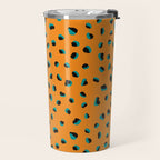 Funky cheetah animal print Travel Mug Gallery Image 2