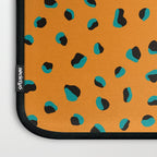 Funky cheetah animal print Laptop Sleeve Gallery Image 3