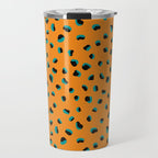 Funky cheetah animal print Travel Mug Gallery Image 1