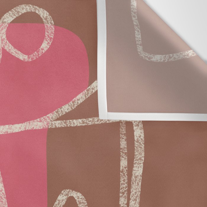 Organic Minimalist Layers 1 Wall Tapestry Gallery Image 3