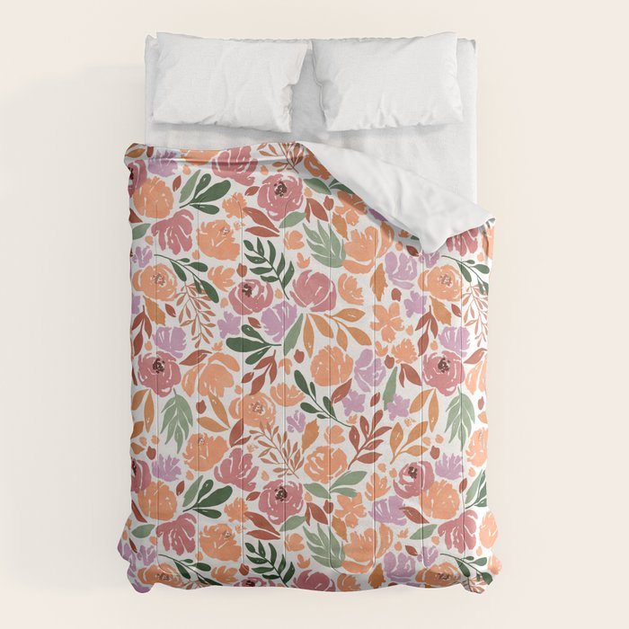 Simple colorful floral CWP Comforter Gallery Image 6