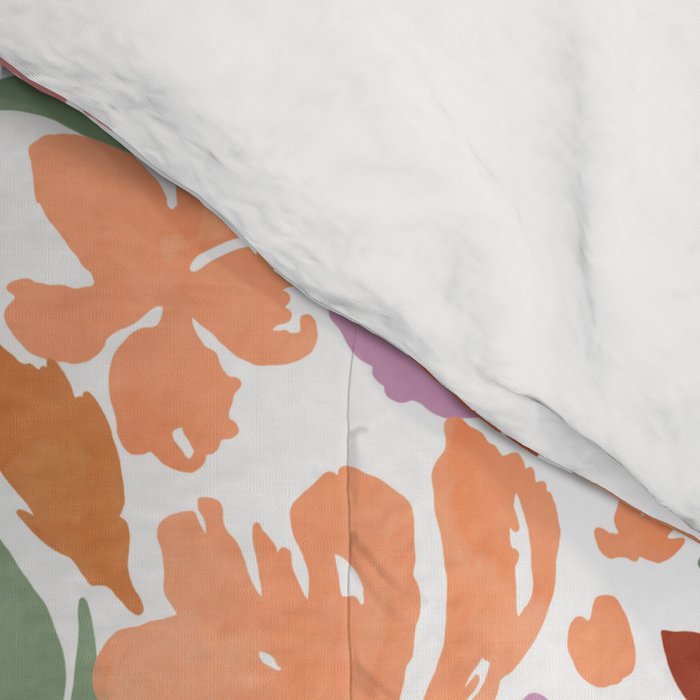 Simple colorful floral CWP Comforter Gallery Image 4