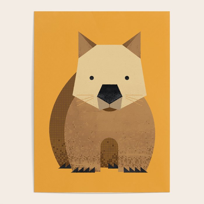 Whimsy Wombat Poster Gallery Image 1