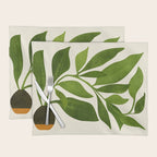 The Wanderer - House Plant Illustration Placemat Gallery Image 1