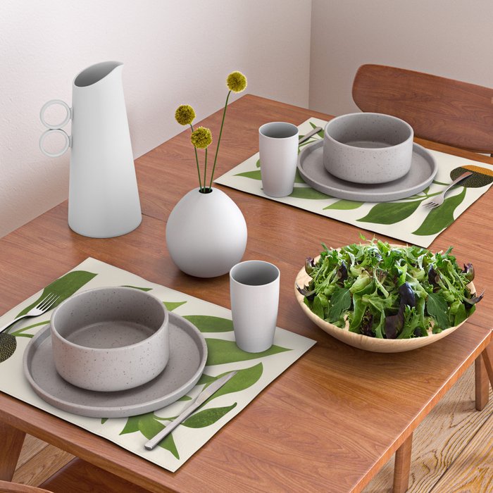 The Wanderer - House Plant Illustration Placemat Gallery Image 2