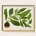 The Wanderer - House Plant Illustration Serving Tray Gallery Image 1
