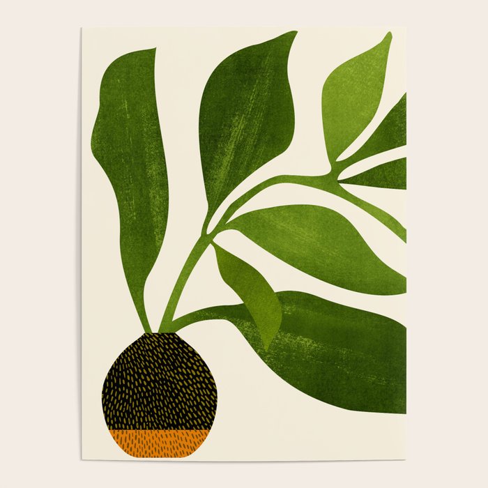 The Wanderer - House Plant Illustration Poster Gallery Image 4