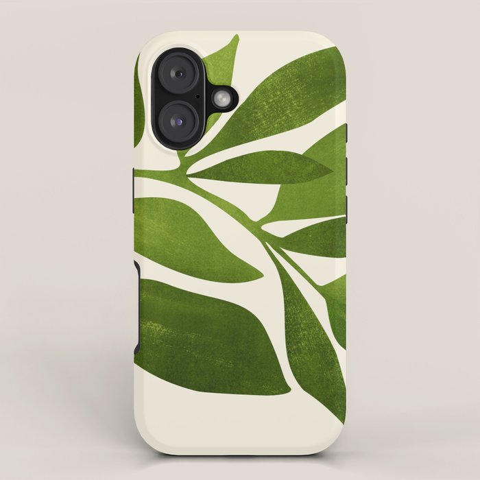 The Wanderer - House Plant Illustration iPhone Case Gallery Image 1