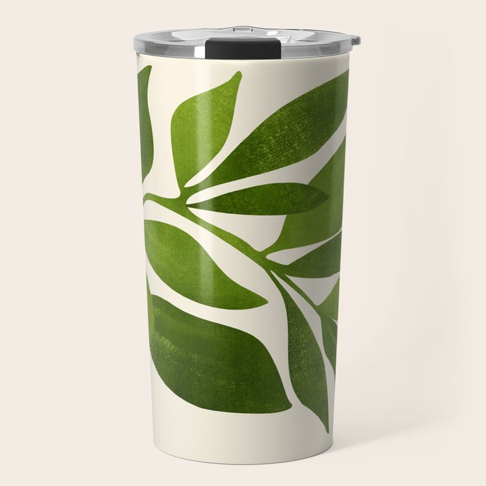 The Wanderer - House Plant Illustration Travel Mug Gallery Image 1