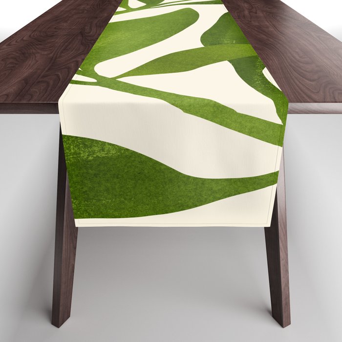 The Wanderer - House Plant Illustration Table Runner Gallery Image 1