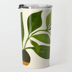 The Wanderer - House Plant Illustration Travel Mug Gallery Image 3