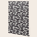 Abstract Linocut Pattern #4 Wallpaper Gallery Image 2