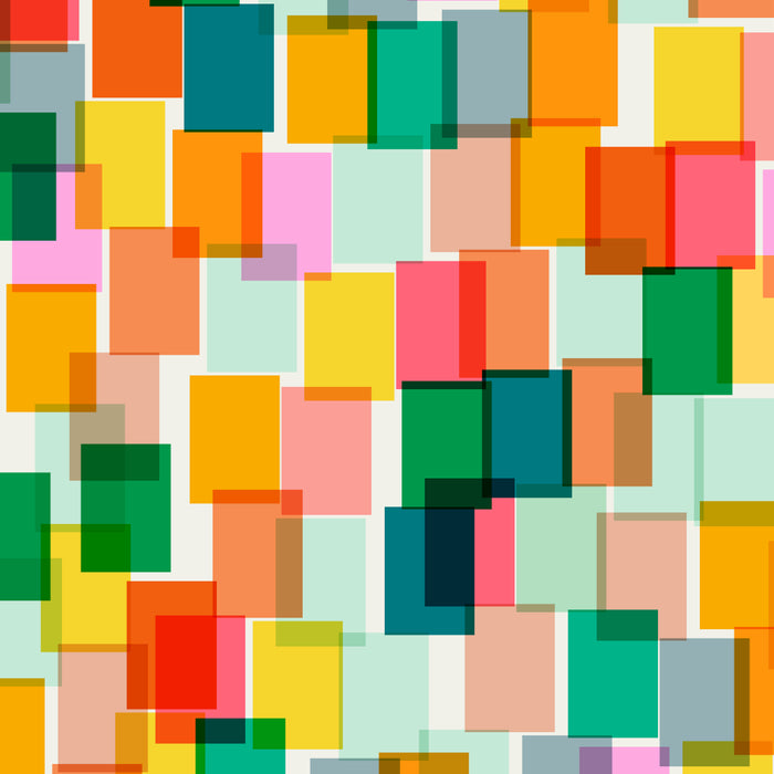 Colorful Painterly Mosaic Coffee Mug Gallery Image 2