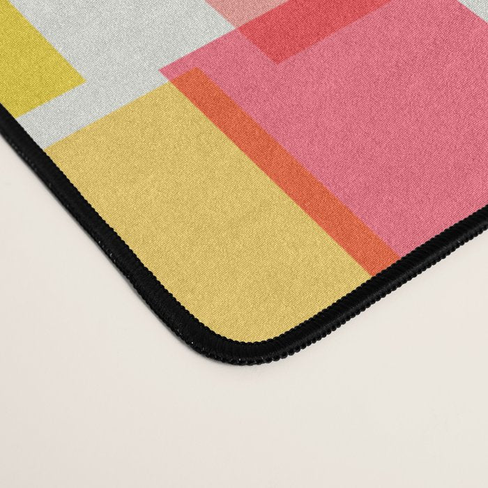 Colorful Painterly Mosaic Desk Mat Gallery Image 4
