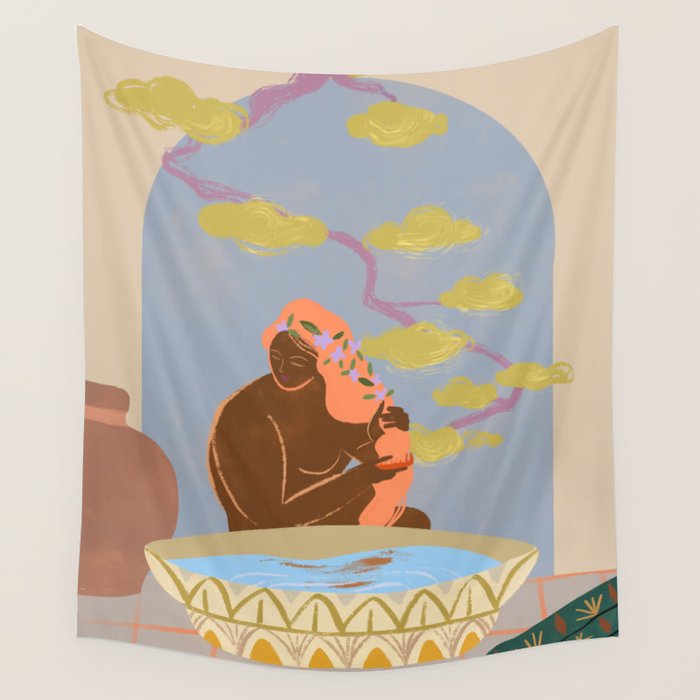 Quiet Ritual Wall Tapestry Gallery Image 4