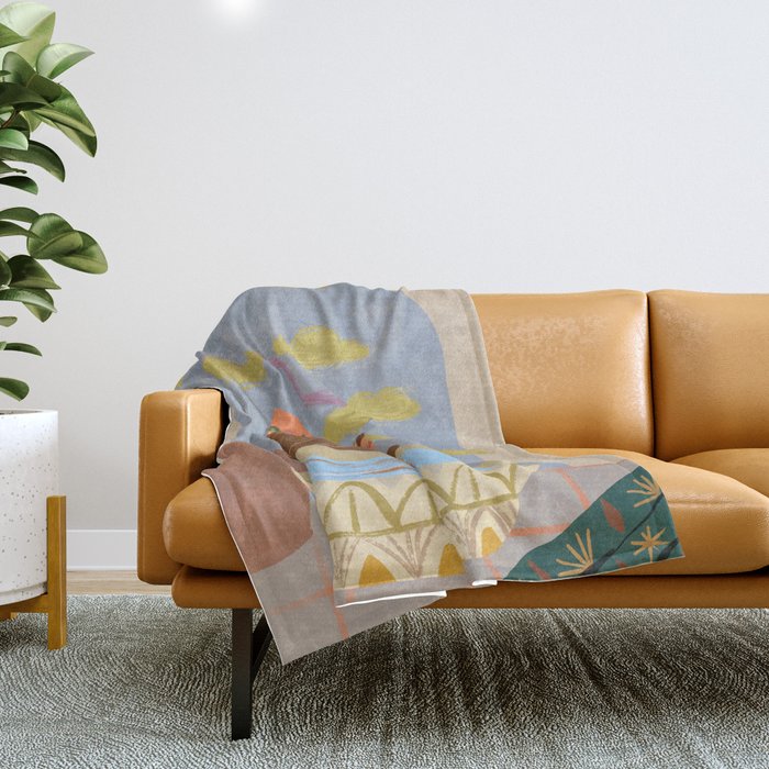 Quiet Ritual Throw Blanket Gallery Image 1