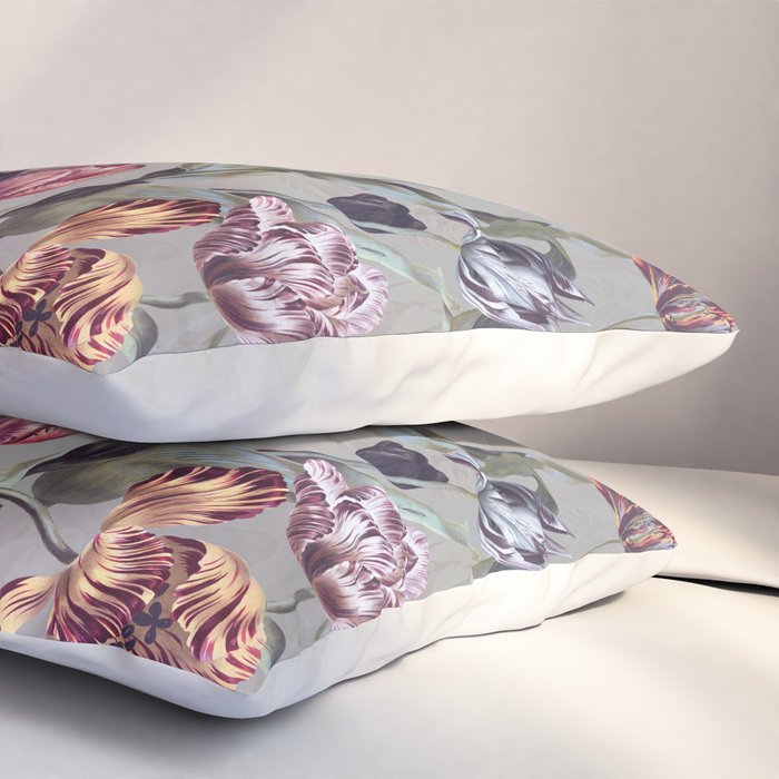 Magic Tulips Pattern Pillow Sham Gallery Image 3