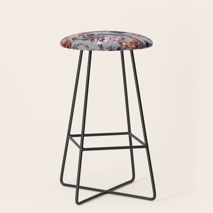 Magic Tulips Pattern Stool Gallery Image 1