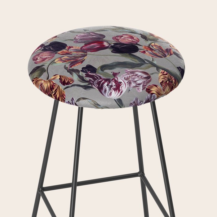 Magic Tulips Pattern Stool Gallery Image 2