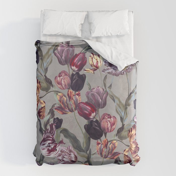 Magic Tulips Pattern Duvet Cover Gallery Image 1