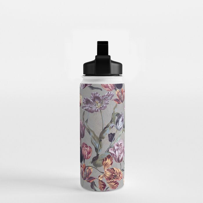 Magic Tulips Pattern Water Bottle Gallery Image 2