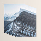 Snowy Mountain Landscape Wrapping Paper Gallery Image 3