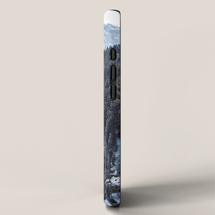 Snowy Mountain Landscape iPhone Case Gallery Image 2