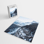 Snowy Mountain Landscape Jigsaw Puzzle Gallery Image 2