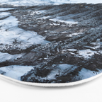 Snowy Mountain Landscape Bath Mat Gallery Image 3