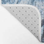 Snowy Mountain Landscape Bath Mat Gallery Image 2